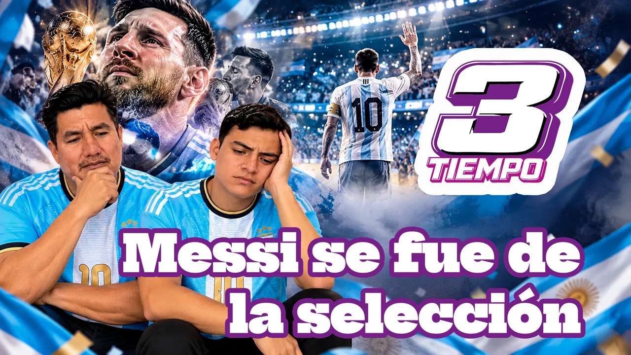 3er Tiempo | Messi ya es historia y hace llorar a toda Argentina