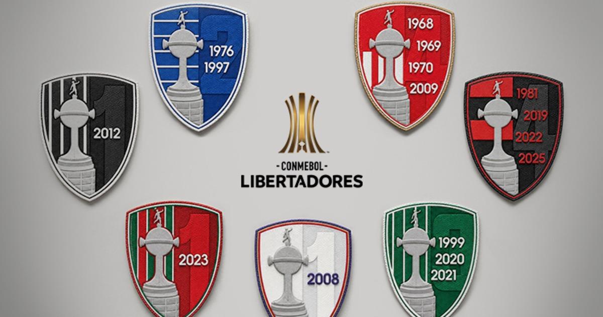 CONMEBOL lanza parches únicos para campeones en la Libertadores 2026