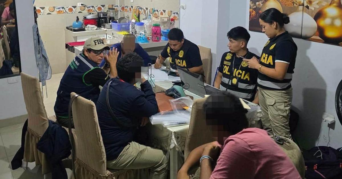 Red de minería ilegal que operaba en Condorcanqui deja cinco capturados en operativo nacional