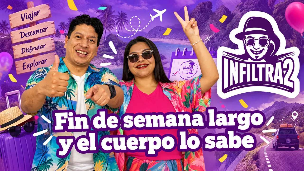 Infiltra2 | Fin de semana largo y el cuerpo lo sabe